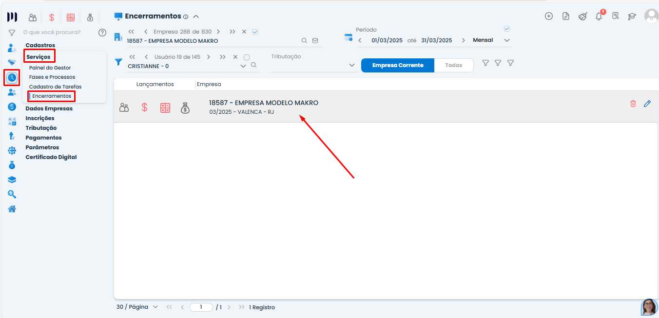 Essa imagem te mostra o passo a passo de como configurar as Quotas no sistema Makro.